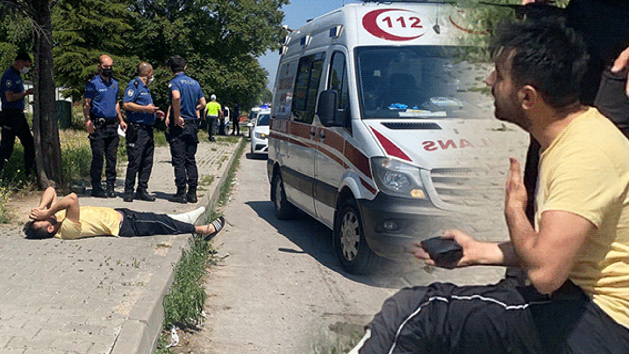 Eskişehir'de çevre yolunda kaza... Gelen haberle yıkıldı