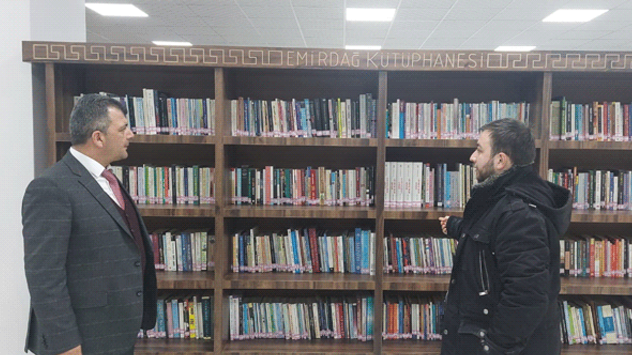 Emirdağ Şehir Kütüphanesi'ne kavuşuyor