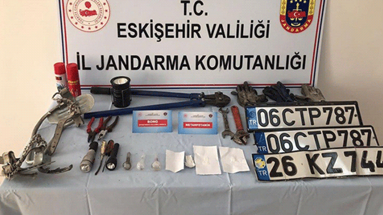 Eskişehir'de dört ilçede sekiz ayrı hırsızlık olayı