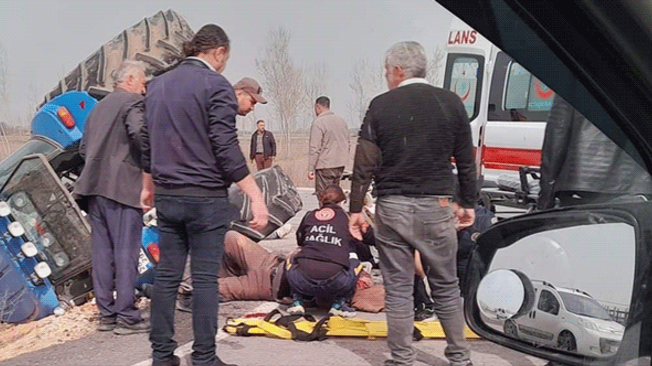 Eskişehir'de ölüm yolunda yine kaza! Can pazarında 2 ağır yaralı