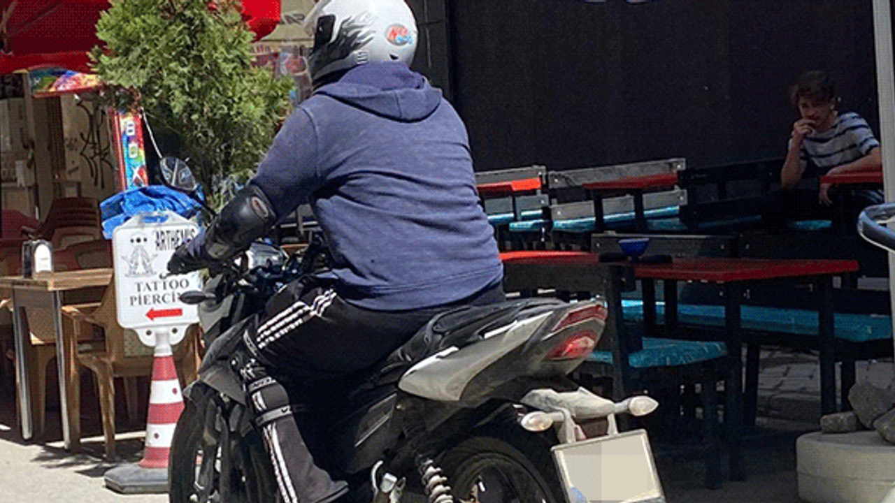 Eskişehir'de trafiğe kapalı alanlarda motosiklet tehlikesi