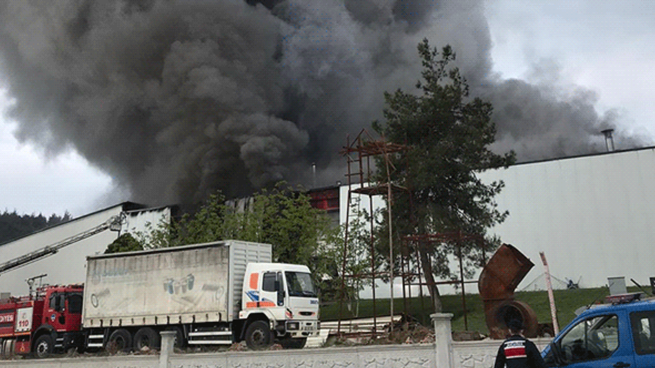 Bilecik'te bir günde ikinci fabrika yangını