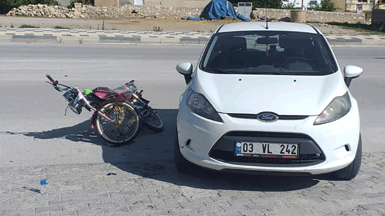 Emirdağ'da kaza: Ölümden döndü