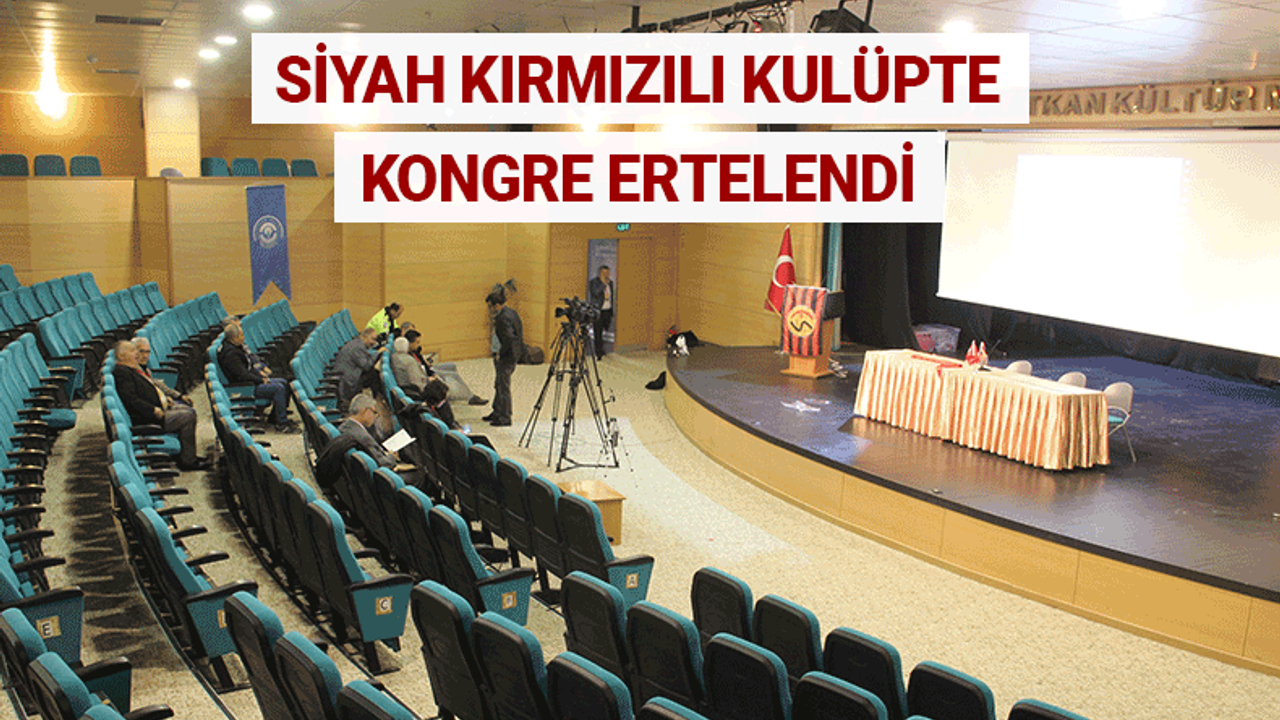 Eskişehirspor'da kongre ertelendi
