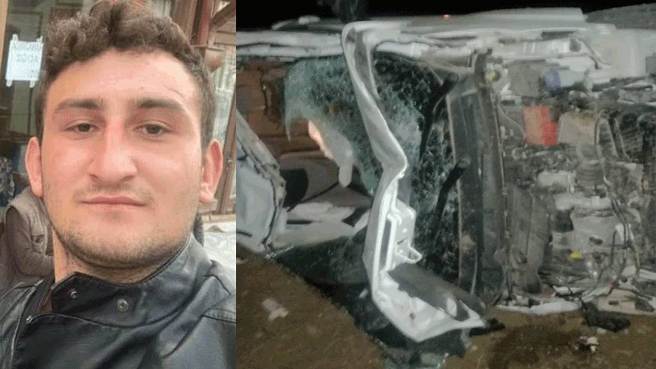 Kütahya'da trafik kazası: 1 ölü 1 yaralı