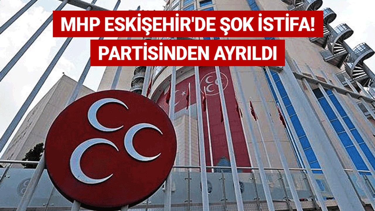 MHP Belediye Meclis Üyesi partisinden istifa etti