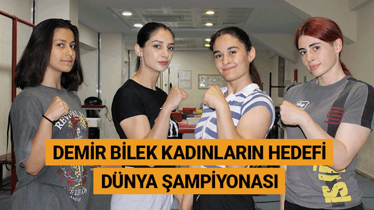 Eskişehir'de demir bilek kadınların hedefi Dünya Şampiyonası