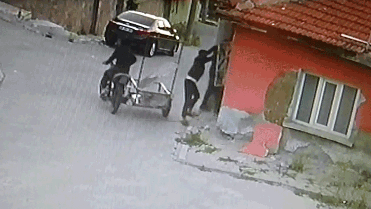 Eskişehir'de mahalleliyi şoke eden hırsızlık