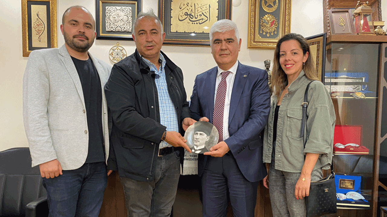 Eskişehir'den federasyon başkanı seçilen Şen'e ziyaret