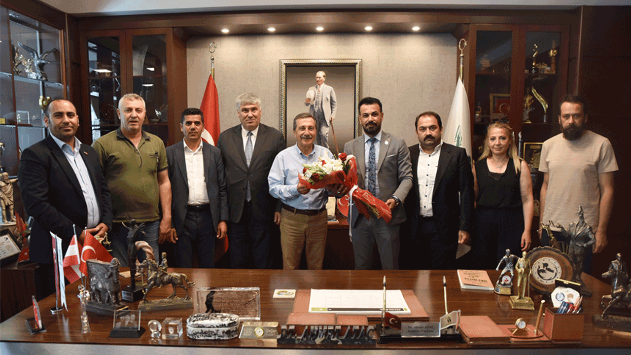 Aktaş'tan Başkan Ataç'a ziyaret