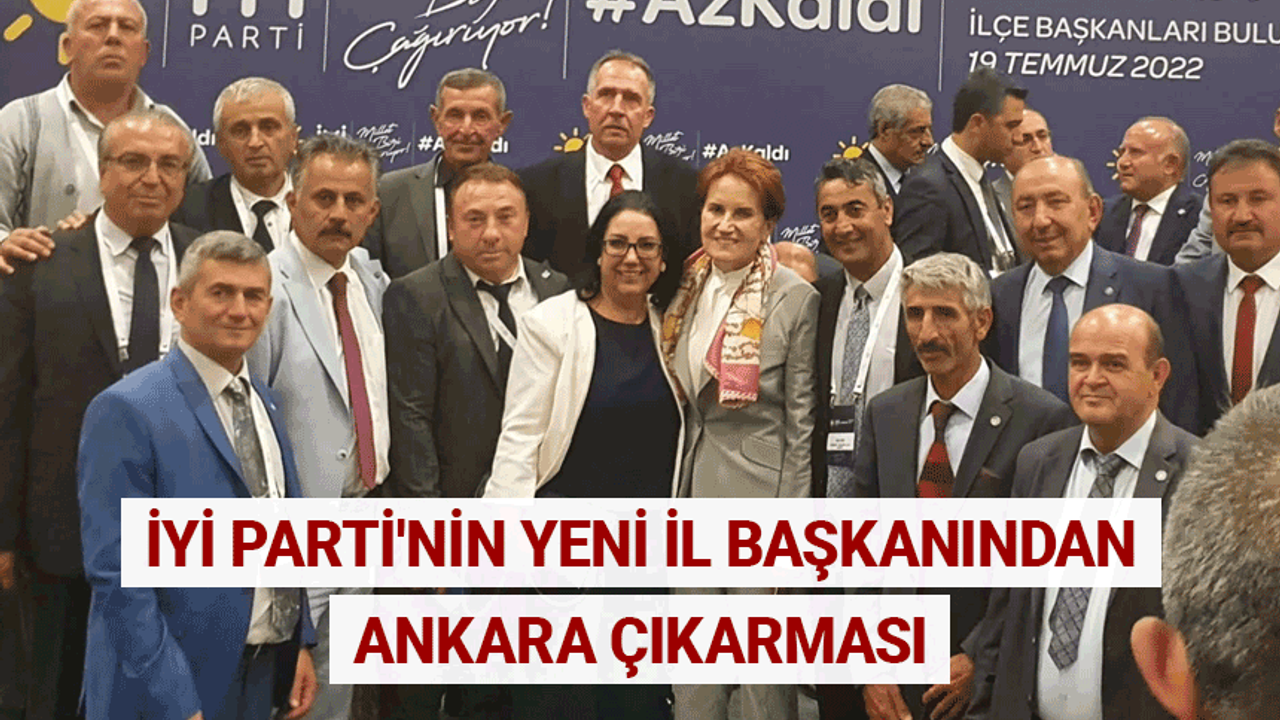 İYİ Parti Eskişehir'in yeni il başkanından Ankara çıkarması