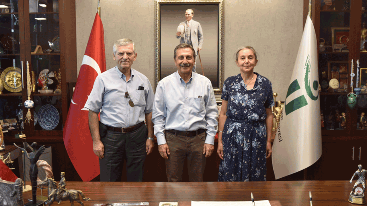 Kınacı'dan Başkan Ataç'a ziyaret