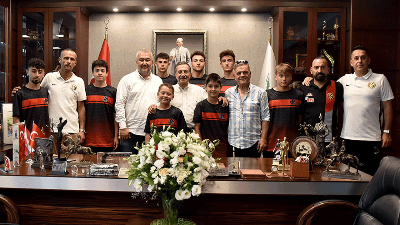 Eskişehirspor Asbaşkanı Demircioğlu'ndan Başkan Ataç'a ziyaret