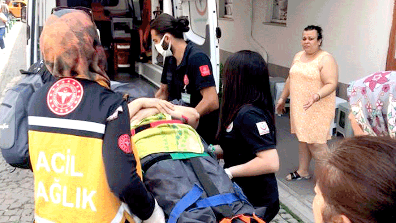 Eskişehir'de hamamda fenalaşan kadın hastaneye kaldırıldı