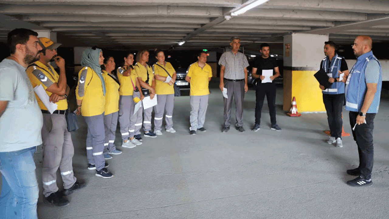 Eskişehir'de otopark görevlilerine mesleki yeterlilik sınavı