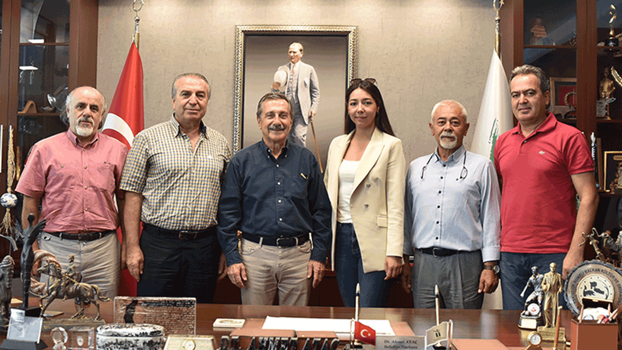 İYİ Parti Tepebaşı'ndan Başkan Ahmet Ataç'a ziyaret