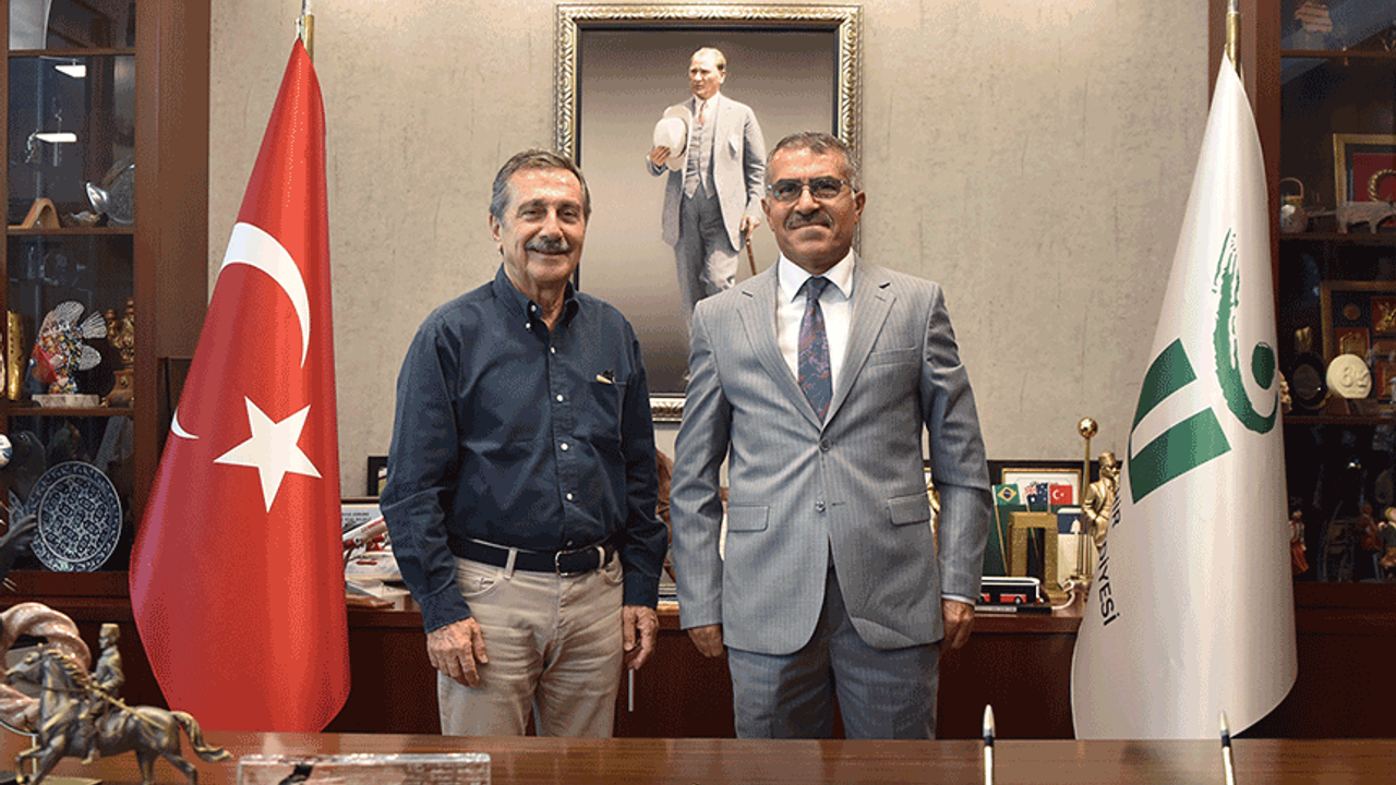 Kaymakam Önal'dan Başkan Ataç'a veda ziyareti