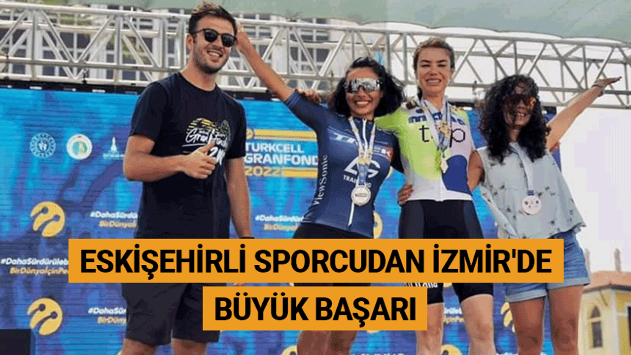 Eskişehirli sporcudan İzmir'de büyük başarı