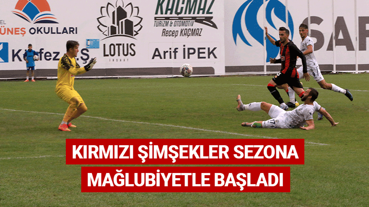 Eskişehirspor sezona mağlubiyetle başladı