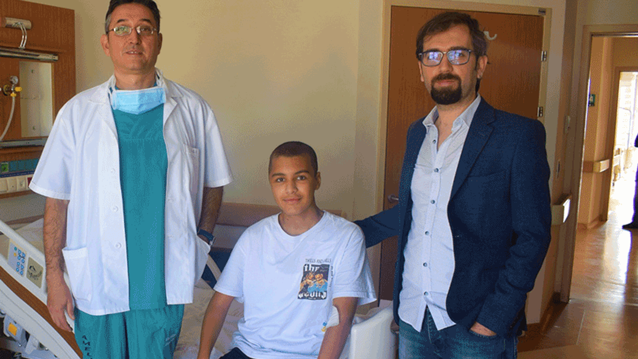 16 yaşındaki genç Eskişehir'de sağlığına kavuştu