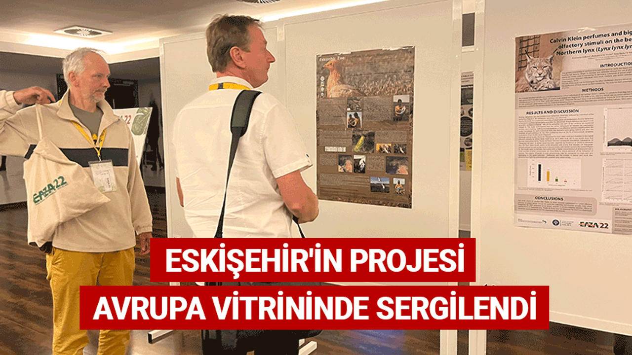 Eskişehir'in projesi Avrupa vitrininde sergilendi