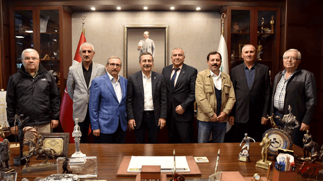 EYBİLDER'den Başkan Ataç'a ziyaret