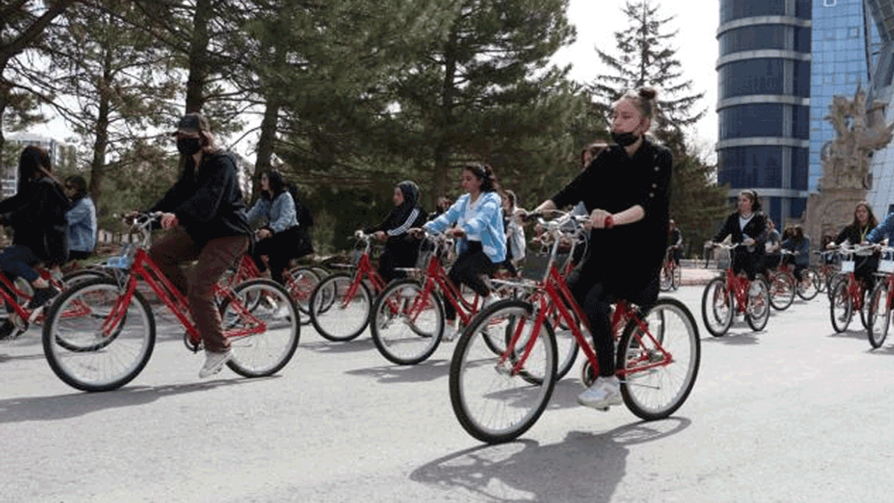 Tepebaşı Belediyesi'nden bisiklet turu