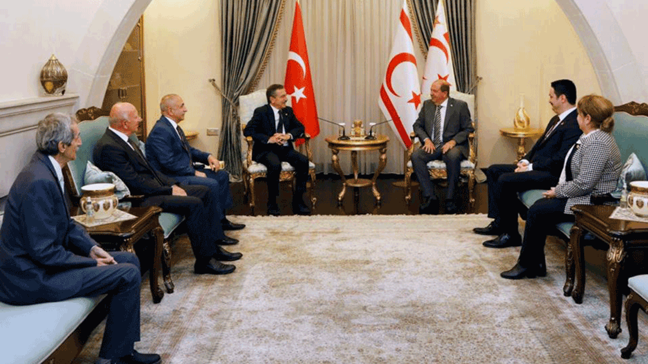 Başkan Ataç KKTC Cumhurbaşkanı Ersin Tatar ile buluştu
