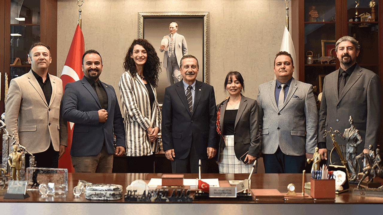 Tüm Yerel-Sen'den Başkan Ahmet Ataç'a ziyaret