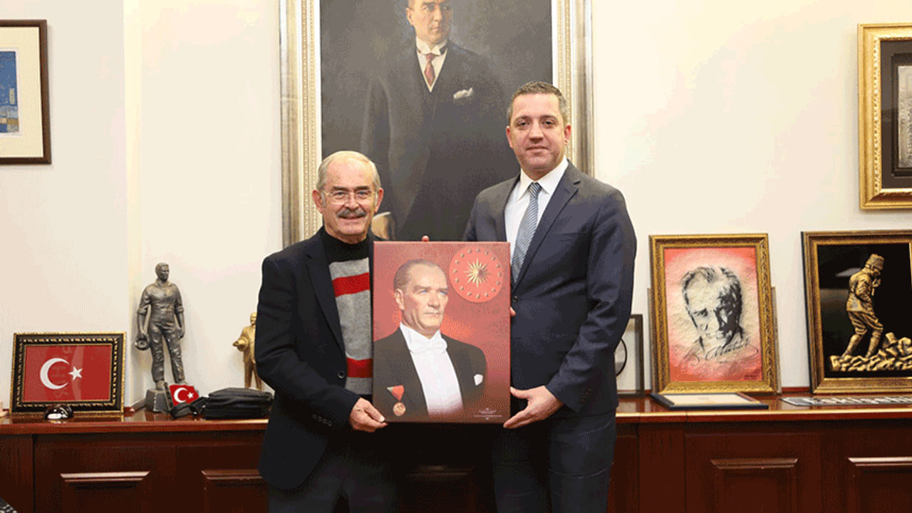 Türkiye Barolar Birliği'nden Yılmaz Büyükerşen'e özel ziyaret