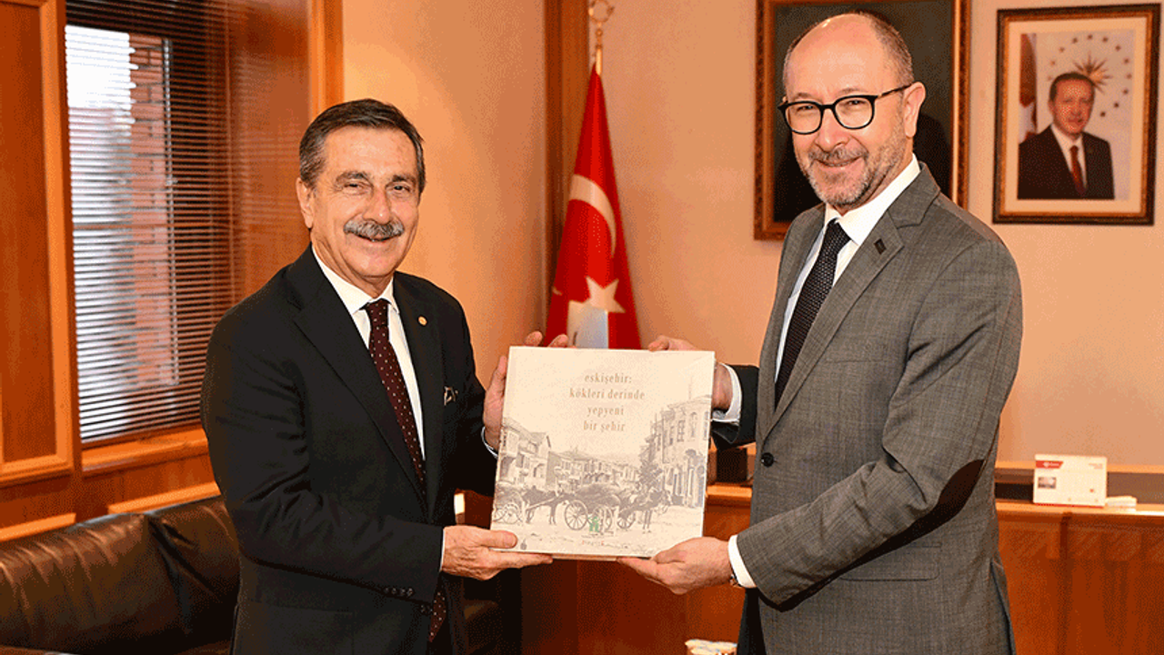 Başkan Ataç'tan Rektör Erdal'a ziyaret
