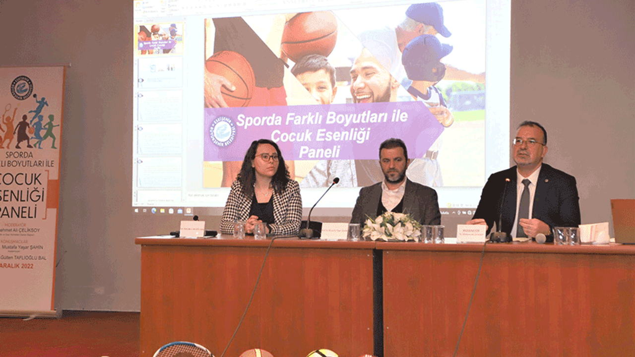 Eskişehir Büyükşehir'den 'Spor ve Çocuk' paneli