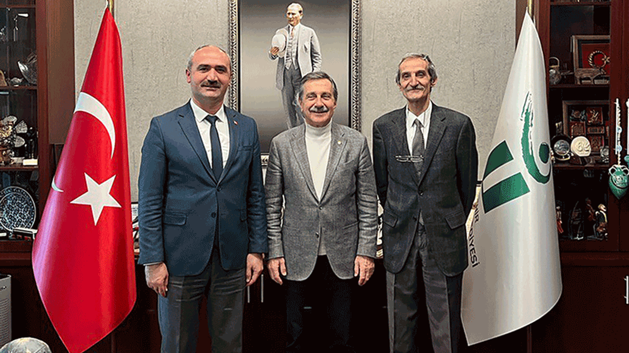 Mihalıççık Belediye Başkanı Çorum'dan Ahmet Ataç'a ziyaret