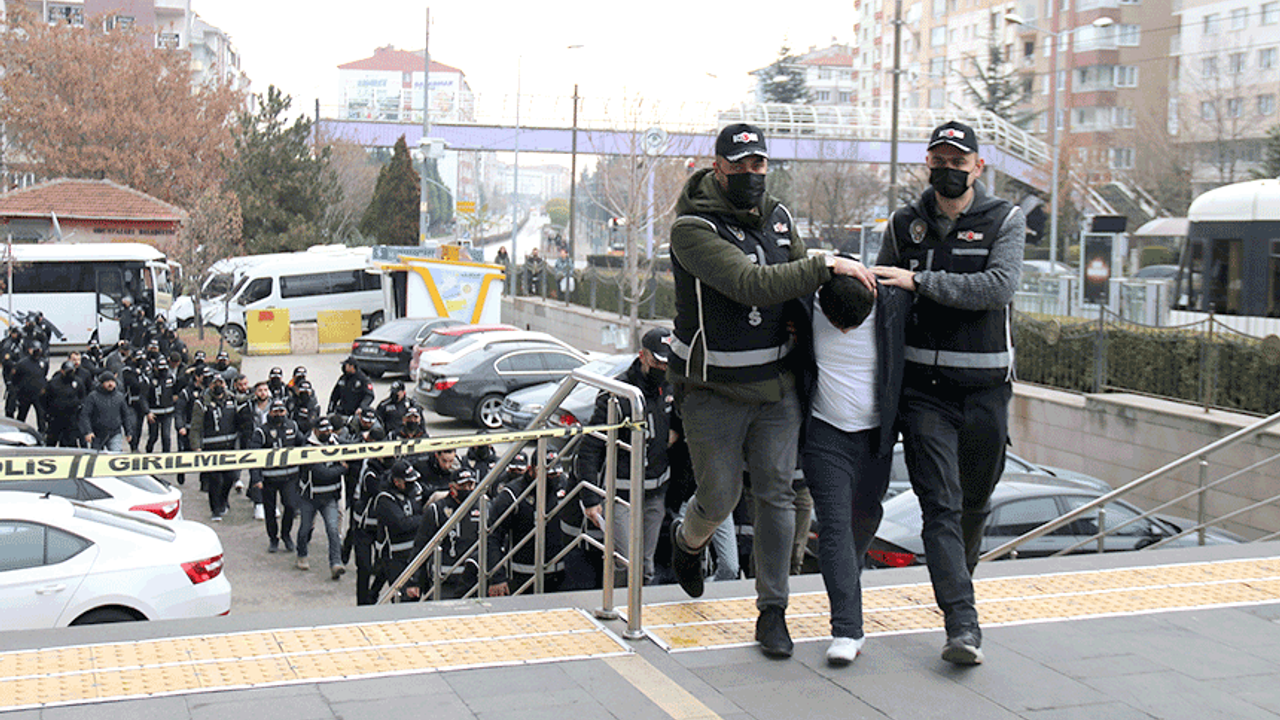 Eskişehir'deki 'Silindir' operasyonunda 13 tutuklama