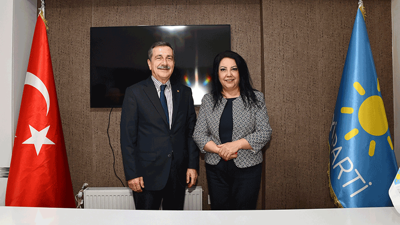 Başkan Ataç'tan İYİ Parti'ye hayırlı olsun ziyareti