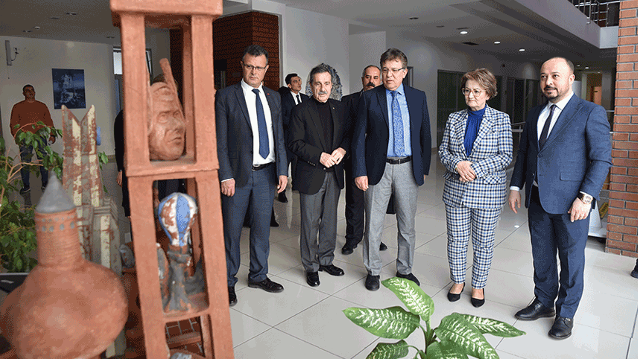Çevreci Belediyeler Birliği'nden Başkan Ahmet Ataç'a ziyaret