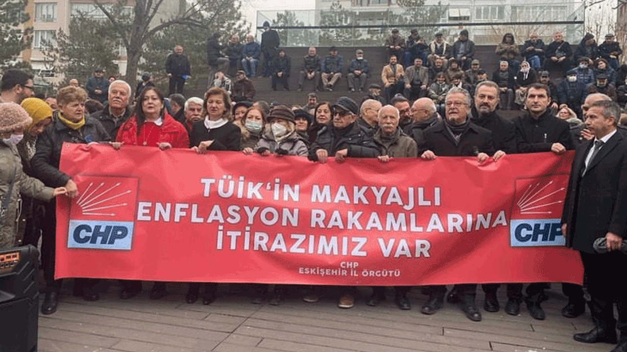 CHP Eskişehir: Enflasyonun değil, memur ve emeklinin beli kırıldı