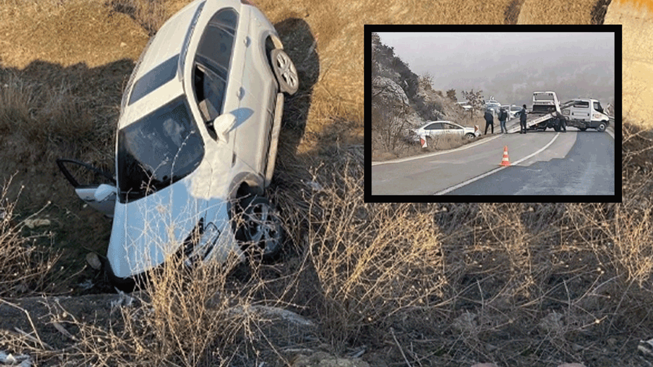 Eskişehir'de otomobille arsaya uçtular: Bir ölü üç yaralı var