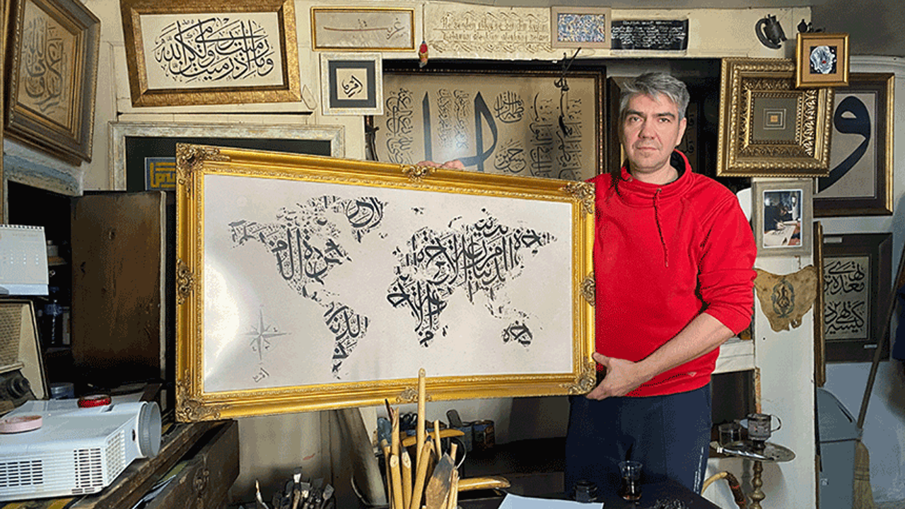 Eskişehir'de yüzyıllara dayanan sanatını anlattı