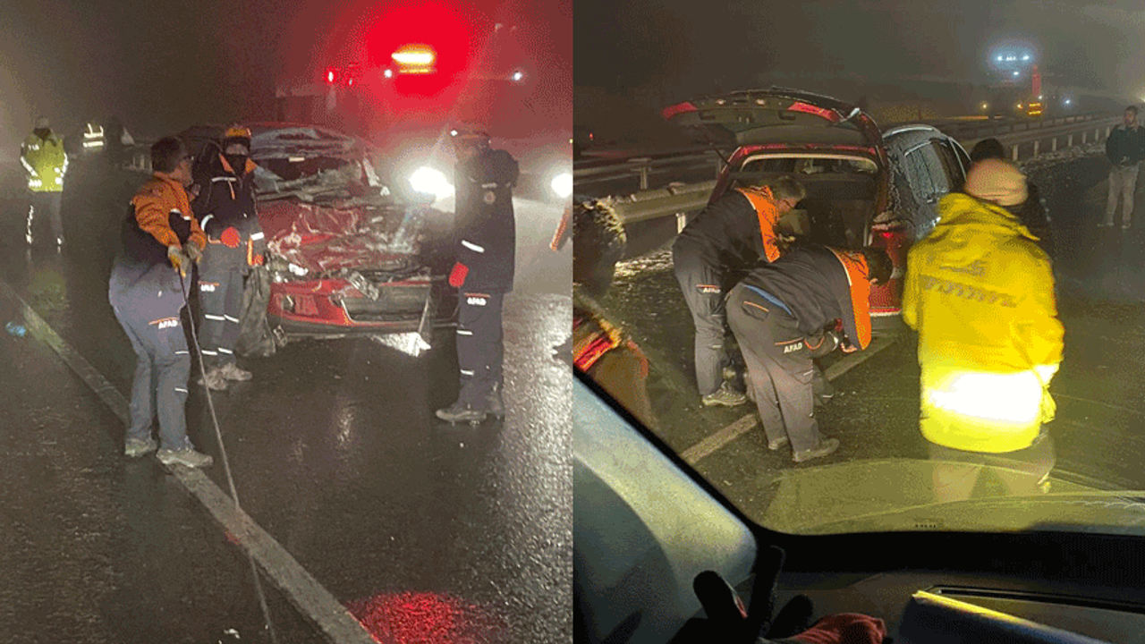 Eskişehir'de art arda zincirleme trafik kazası: 4'ü ağır 17 yaralı
