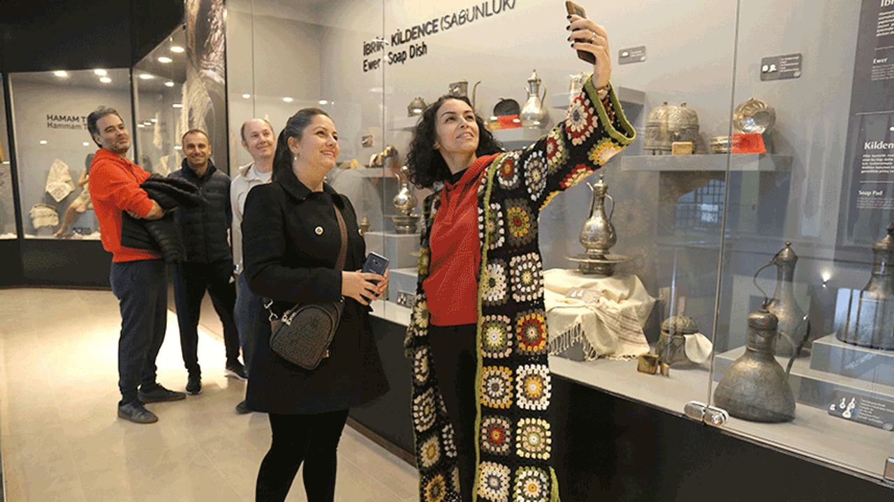 Eskişehir'deki tarihi Hamam Müzesi'ne ziyaretçi akını