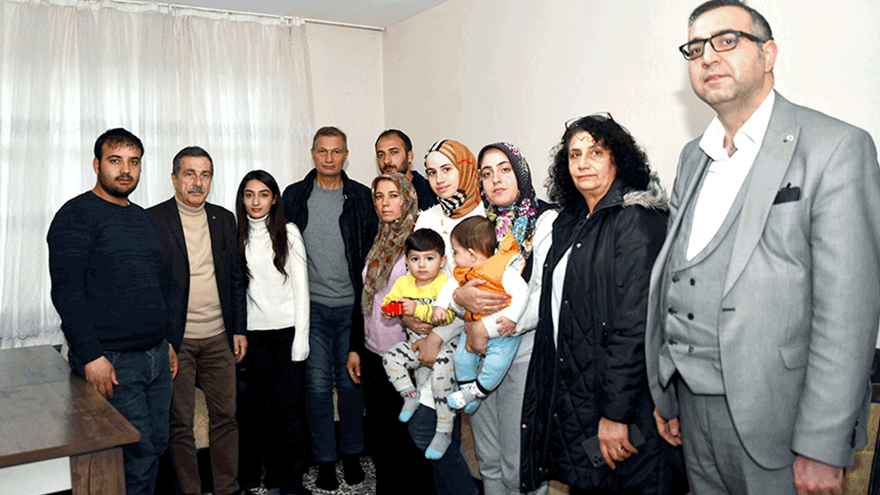 Başkan Ahmet Ataç'tan depremzedelere ziyaret