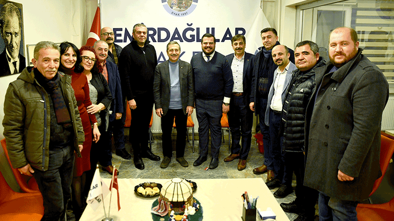 Başkan Ahmet Ataç'tan Emirdağlılar Vakfı'na ziyaret