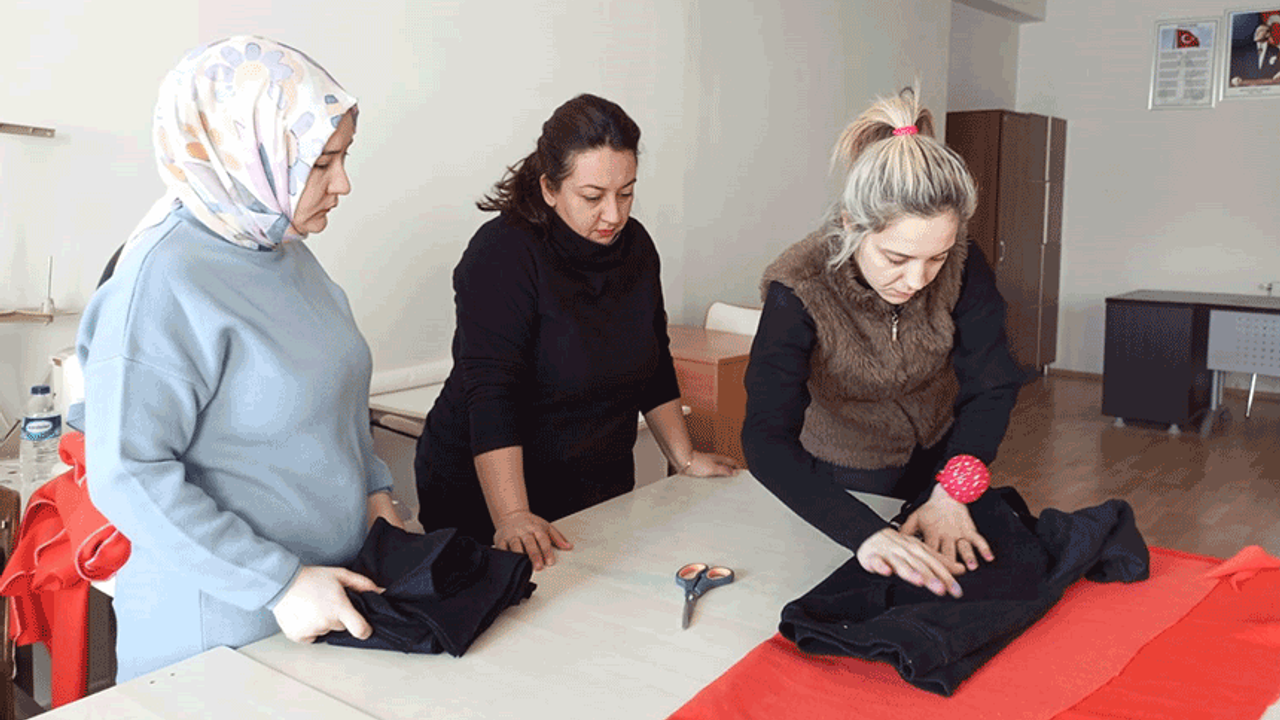 Bilecikli kadınlardan depremzedelere anlamlı destek