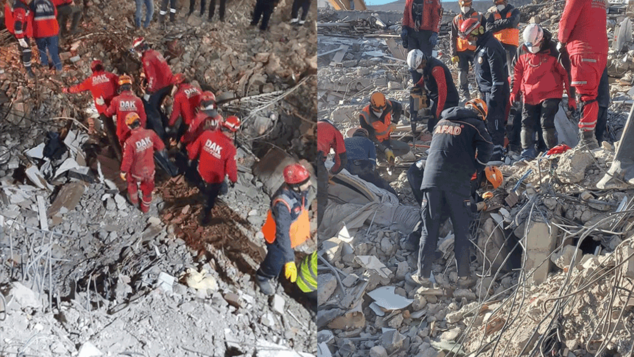 Eskişehir ekibi depremin 11'inci gününde umut için çalışıyor