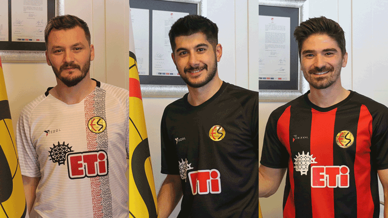 Eskişehirspor'da üç yeni transfer daha