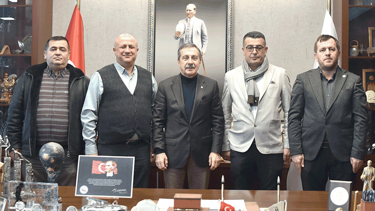 Tepebaşı Ziraat Odası'ndan Başkan Ataç'a ziyaret