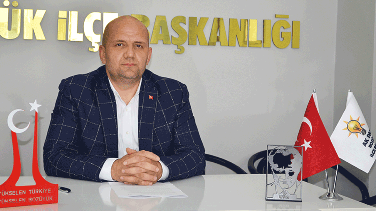 AK Parti Bozüyük ilçe başkanı istifa etti
