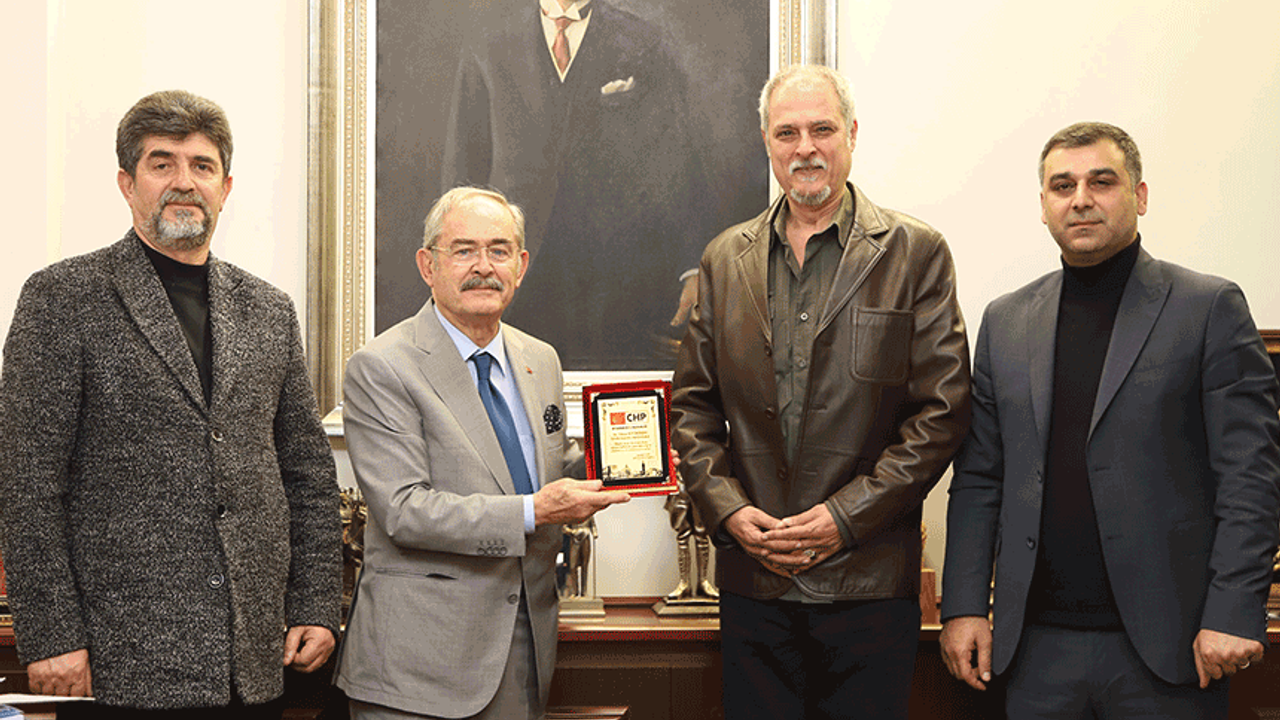 CHP Diyarbakır İl Başkanlığı'ndan Büyükerşen'e teşekkür ziyareti