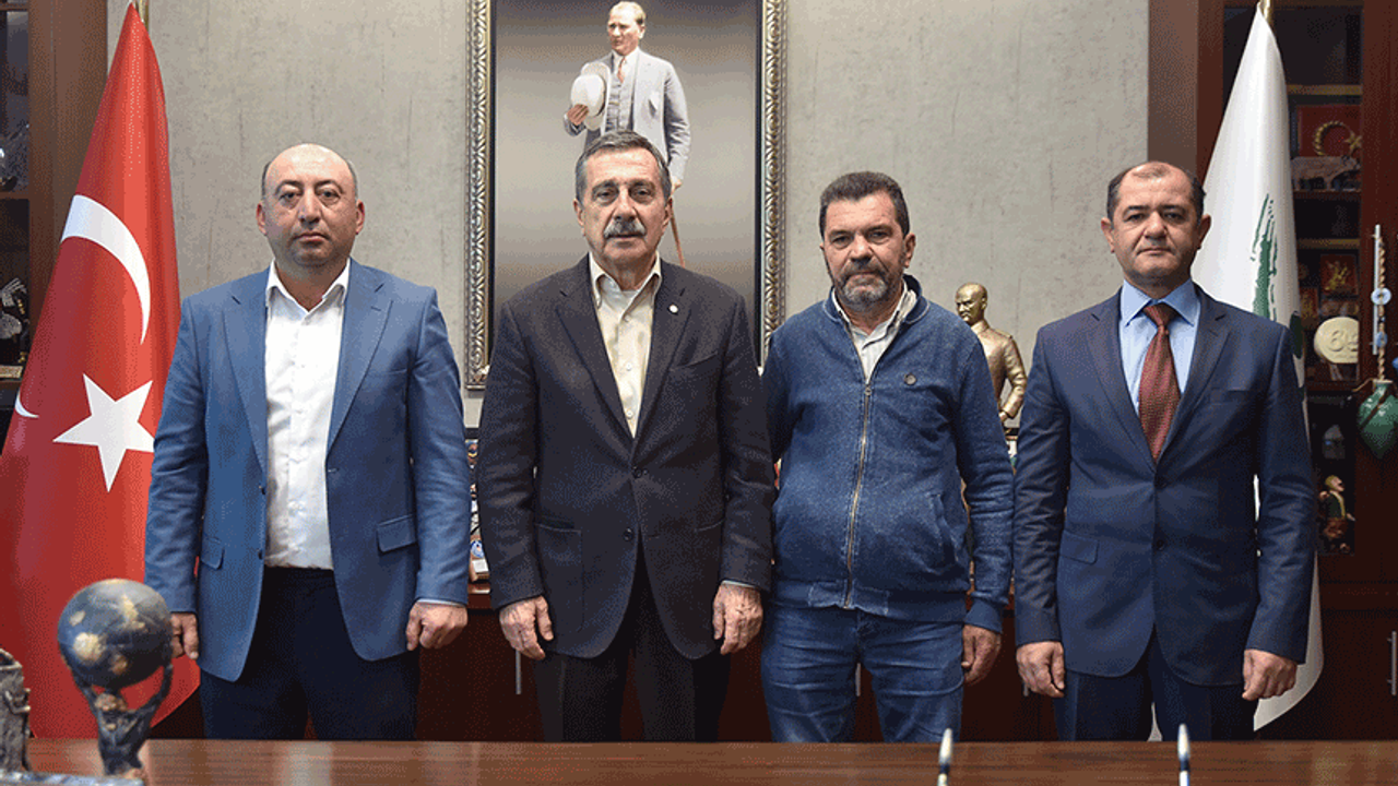 Döğerliler Derneği'nden Başkan Ataç'a ziyaret